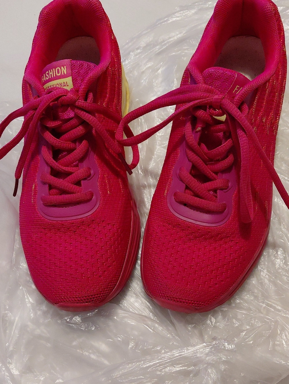 Women's Pink Athletic Sneakers